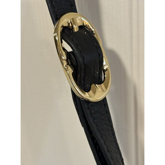 Emma Fox Black Leather Crossbody - Picture 4 of 10